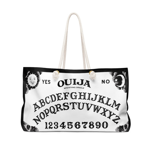 Pins & Bones Ouija Large Bag - Ouija All Over 24-Inch Weekender Bag